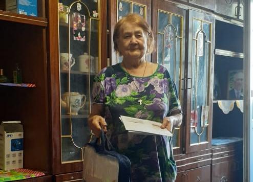 Труженица тыла Татьяна Тимофеевна  Савельева отметила 90-летие