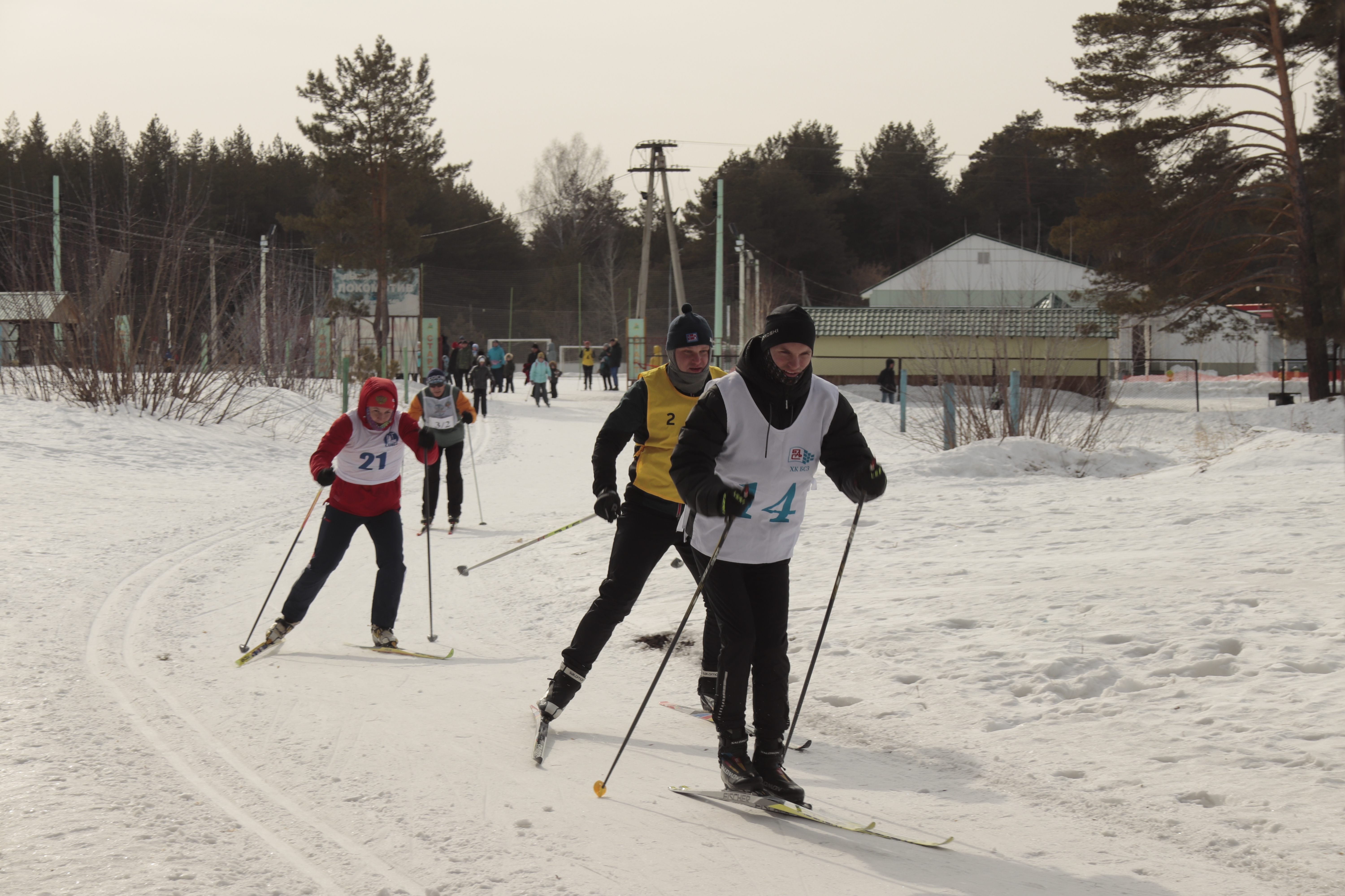 В Октябрьском районе прошли соревнования «Лыжные гонки»