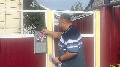 Жителям Индустриального района напомнили правила пожарной безопасности
