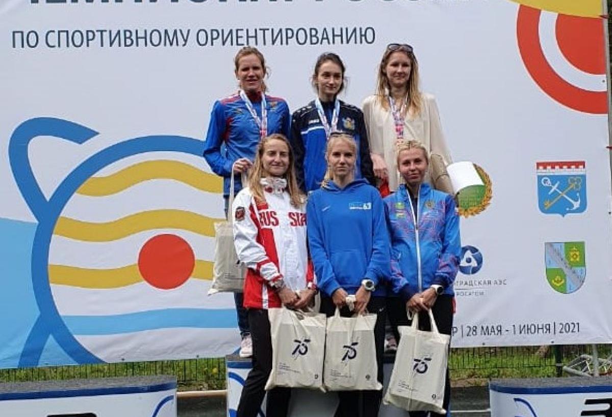 Галина Виноградова из Барнаула завоевала медаль чемпионата России по спортивному ориентированию