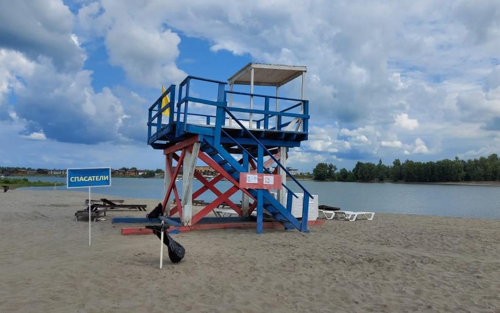 Доступ на городской пляж временно ограничен 