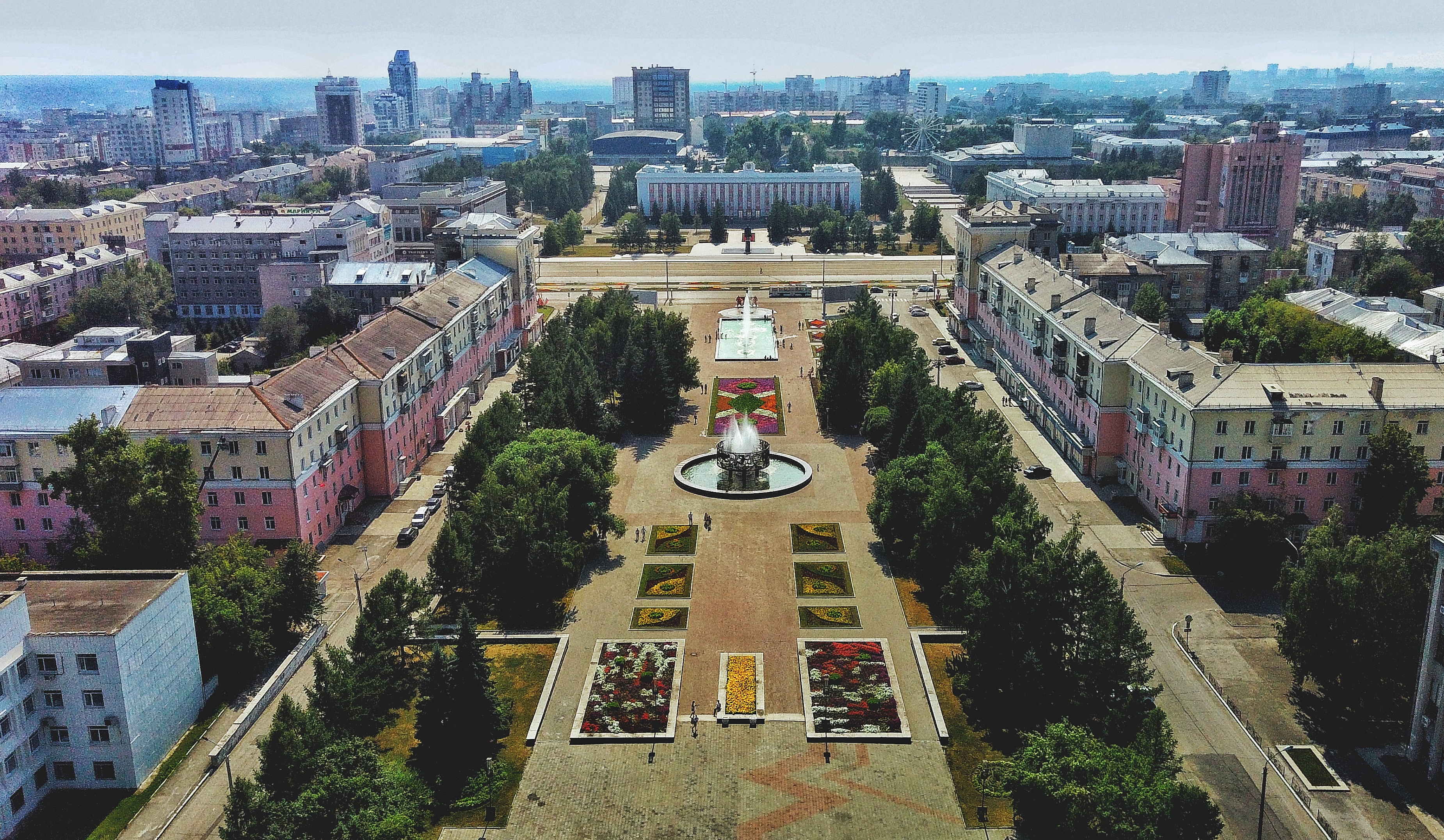 Обской бульвар в Барнауле - в числе объектов для голосования за благоустройство в 2022 году 