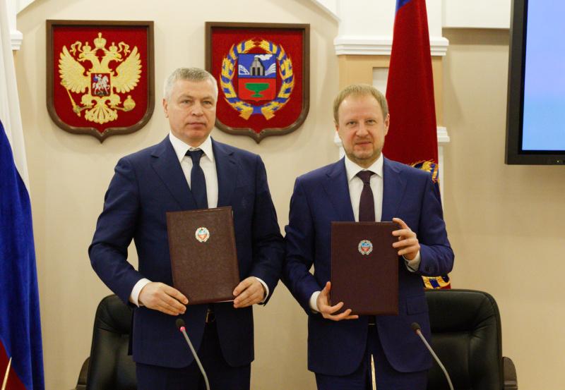 Правительство Алтайского края и общество «Динамо» подписали соглашение о сотрудничестве