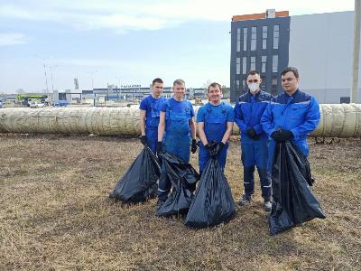Предприятия потребительского рынка продолжают проводить очистку территорий