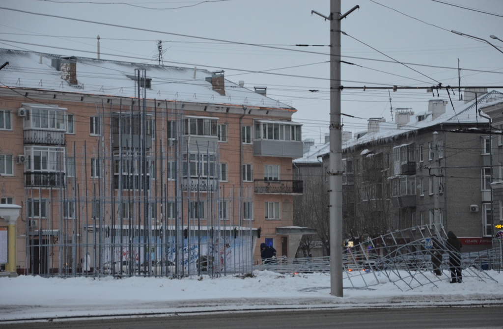 Площадь октября Барнаул.