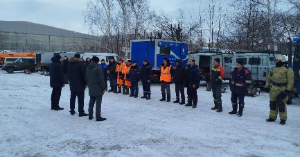 В Индустриальном районе прошел смотр водооткачивающей техники