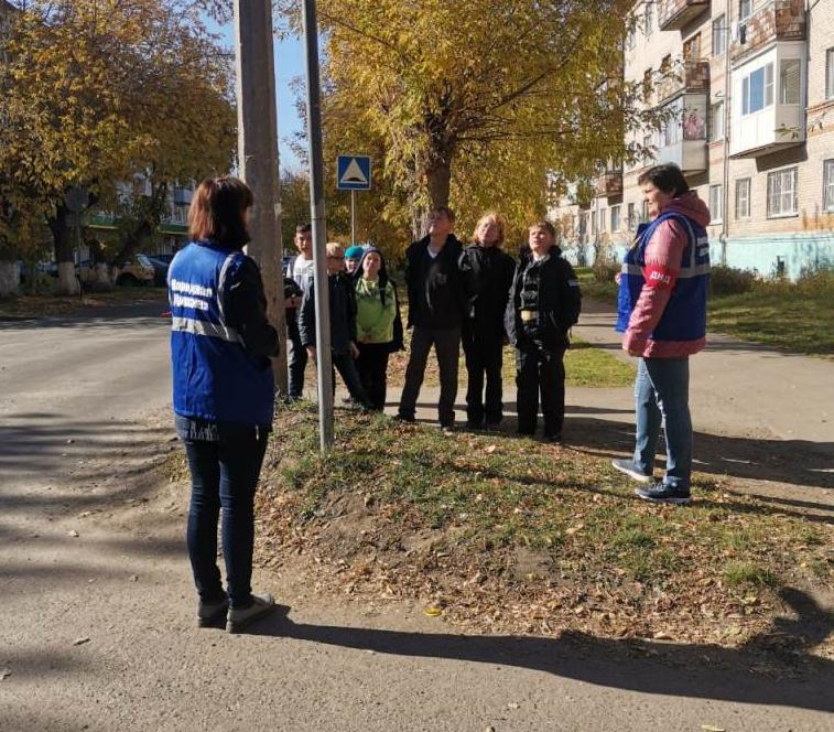 В пригороде Барнаула прошли рейды безопасности на пешеходных переходах