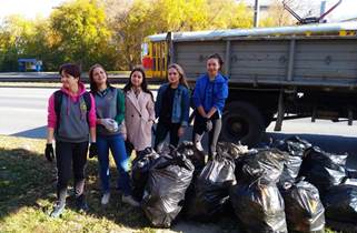 Студенты,   общественники и муниципальные служащие  провели экологические акции в рамках «чистого четверга» 