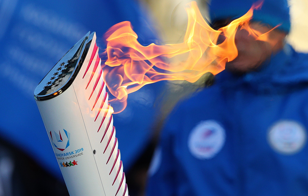 25 факелоносцев пронесут огонь Студенческих игр по улицам Барнаула