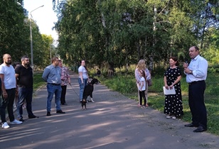 В Ленинском районе Барнаула появилась площадка для выгула собак