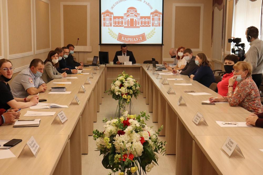 В администрации Железнодорожного района состоялось первое заседание рабочей группы по внесению изменений в генеральный план города Барнаула 