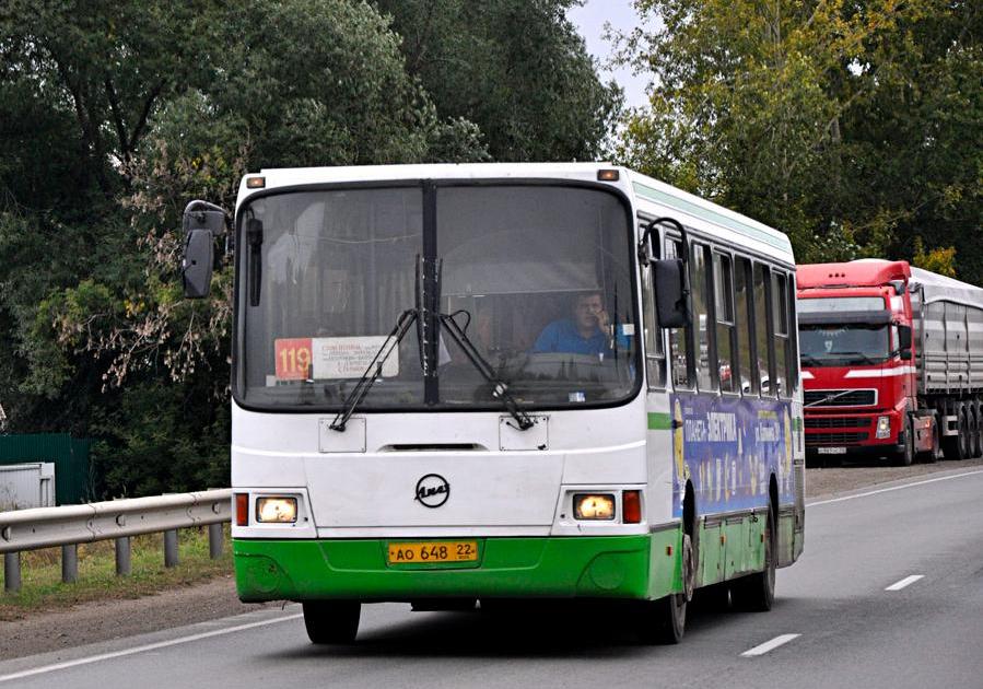 Автобусный маршрут № 119 продлят до войсковой части 84686 в поселке Конюхи Барнаула