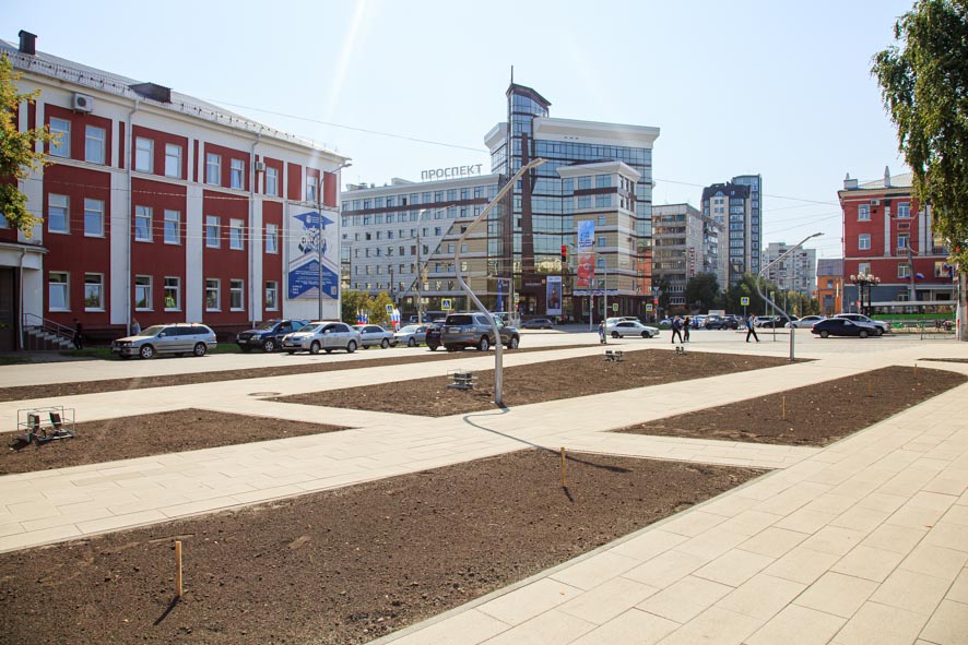Вдоль сквера Медиков в Барнауле запретят парковать личный транспорт
