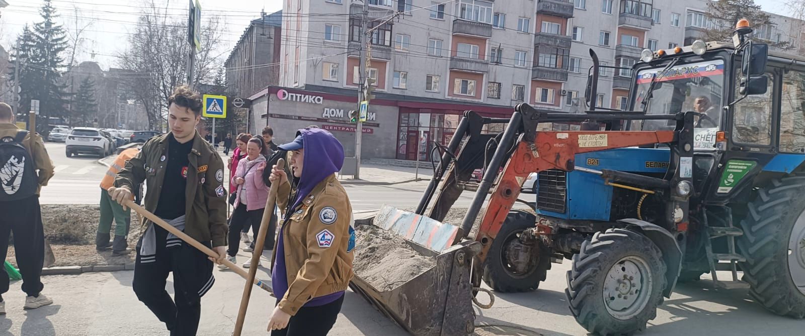 Студенты Алтайского государственного медицинского университета приняли участие в экологической акции