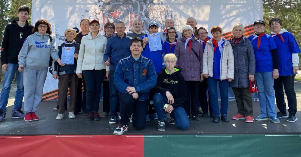 «Вперед к Победе!»: представители ветеранских и общественных организаций Барнаула приняли участие в спортивном квесте