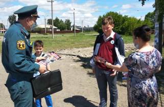 В Ленинском районе проходят рейды по соблюдению противопожарного режима на пригородной территории