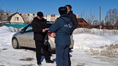 Противопожарный рейд прошел в СНТ Индустриального района