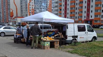 Рейды по несанкционированной торговле продолжаются в Индустриальном районе