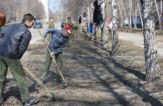1 апреля в Барнауле стартует месячник санитарной очистки