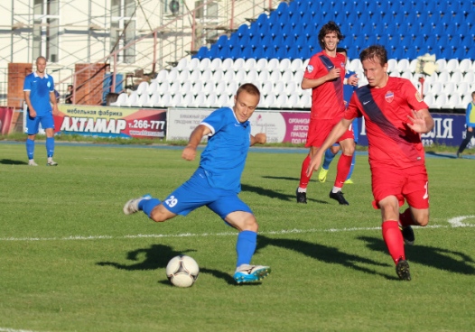 Барнаульское «Динамо» дома уступило «Тюмени» со счетом 0:2