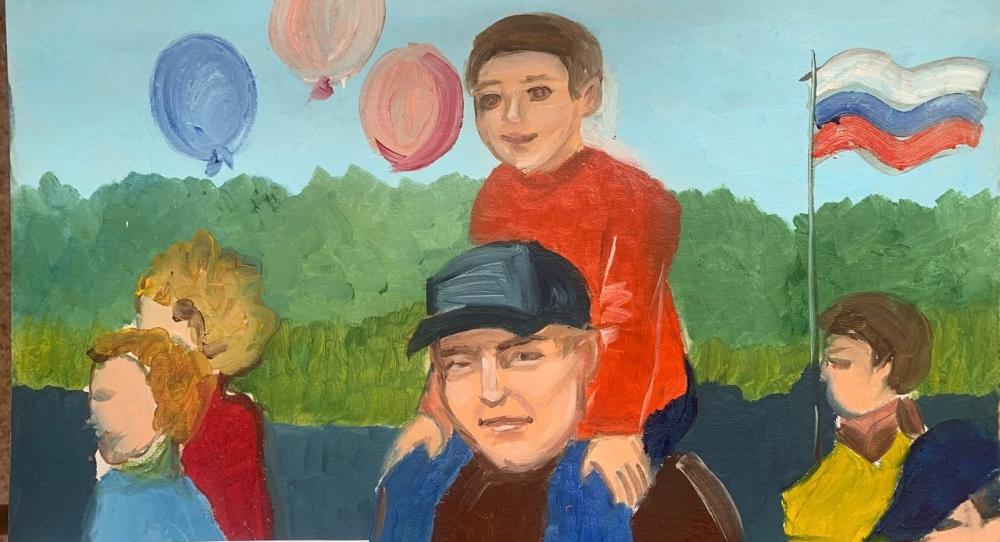 «Мой папа – мой герой!»: подводим итоги районного конкурса детских рисунков