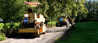 В Ленинском районе отремонтировали тротуар, ведущий к социально-значимому объекту 