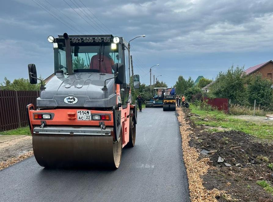 В Барнауле завершился ремонт нескольких сельских дорог 