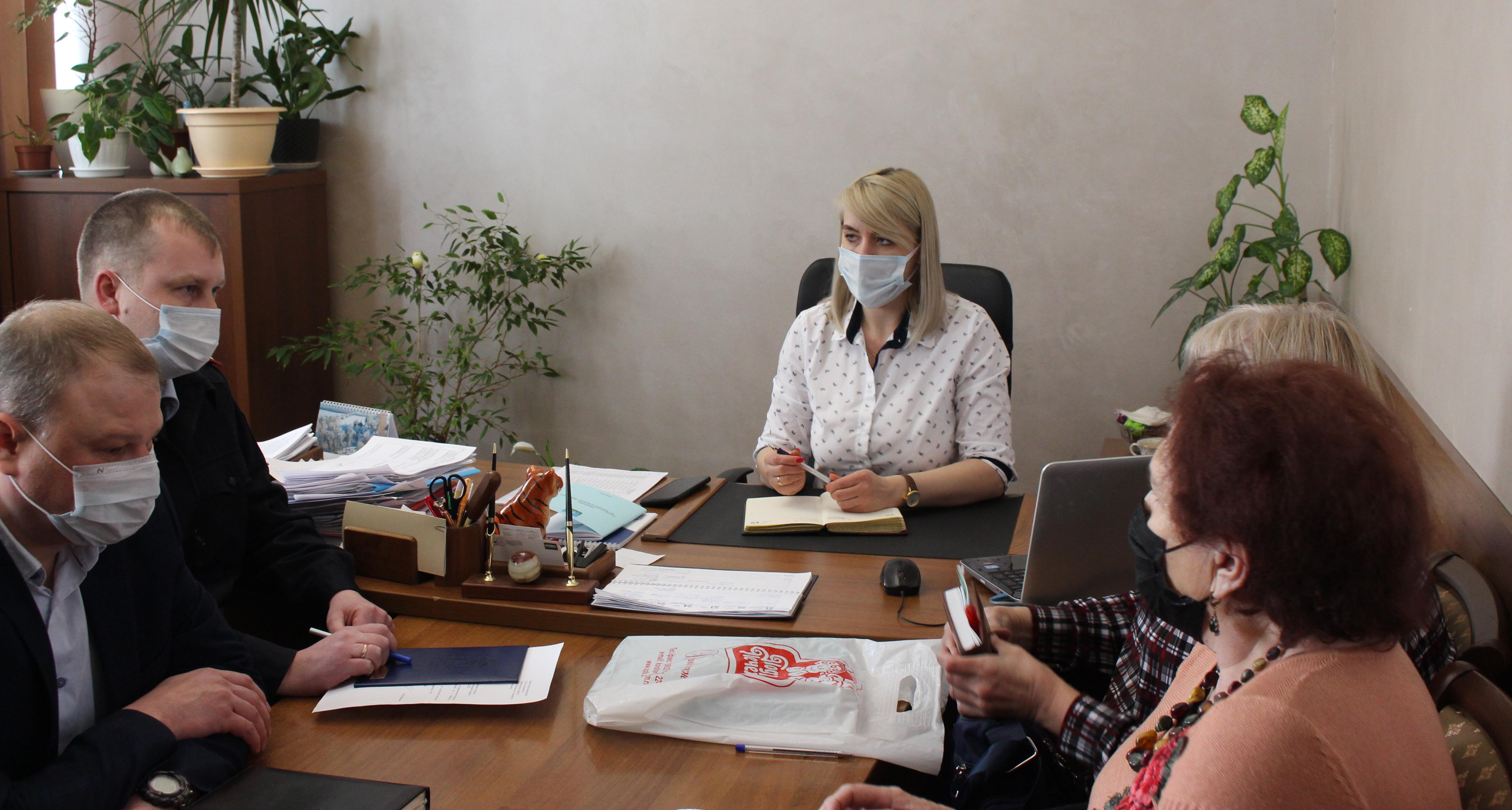 В администрации Центрального района Барнаула обсудили работу народных дружинников