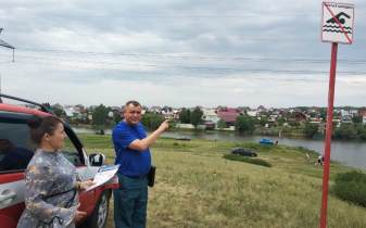 Межведомственный рейд по водным объектам прошел в пригороде Ленинского района