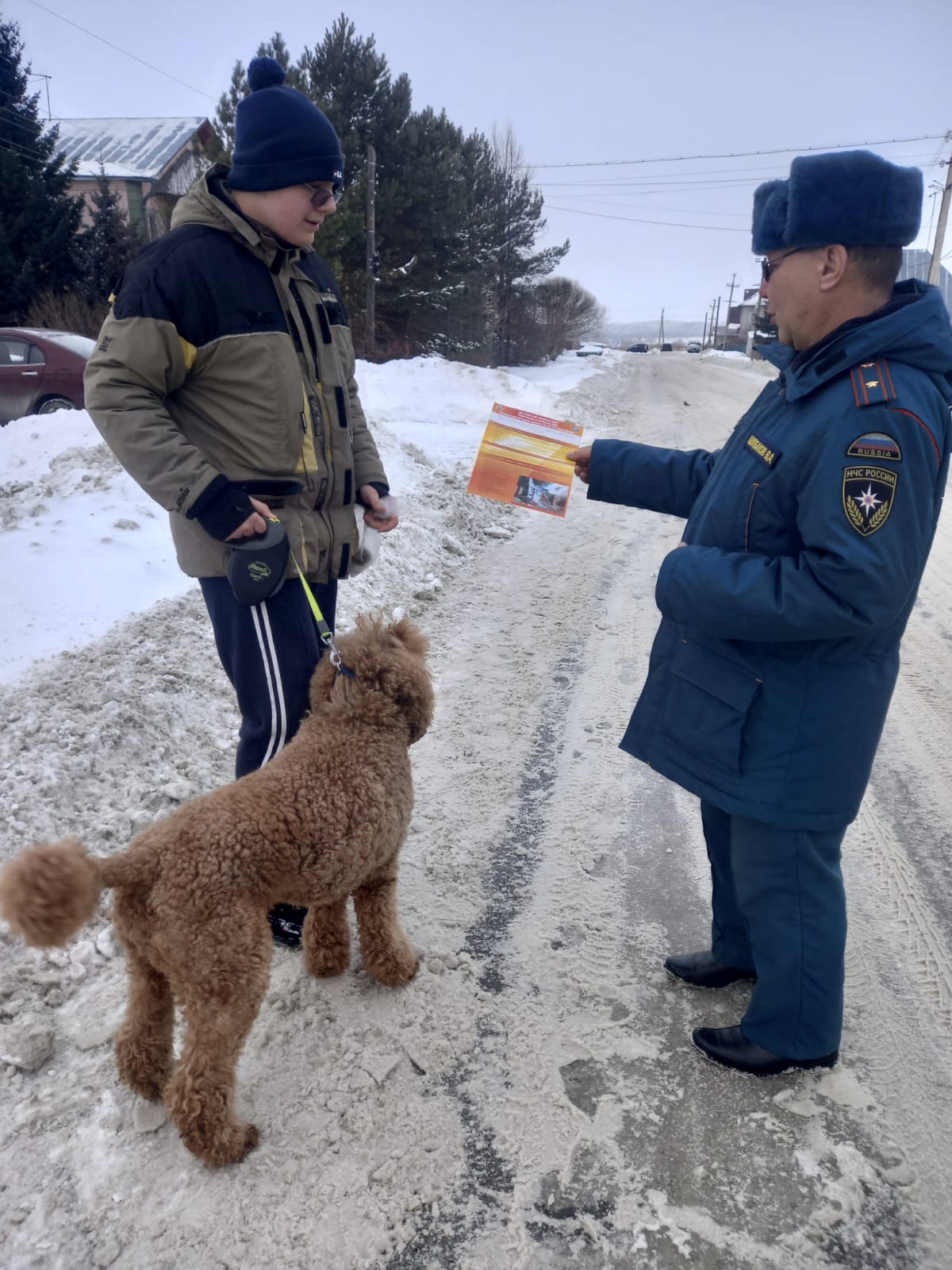 В новогодние праздники на территории города Барнаула продолжаются профилактические рейды по соблюдению правил пожарной безопасности 