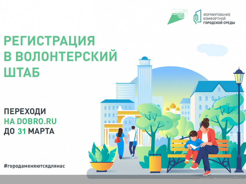 В Барнауле привлекут волонтеров для поддержки онлайн-голосования за объекты благоустройства на 2022 год