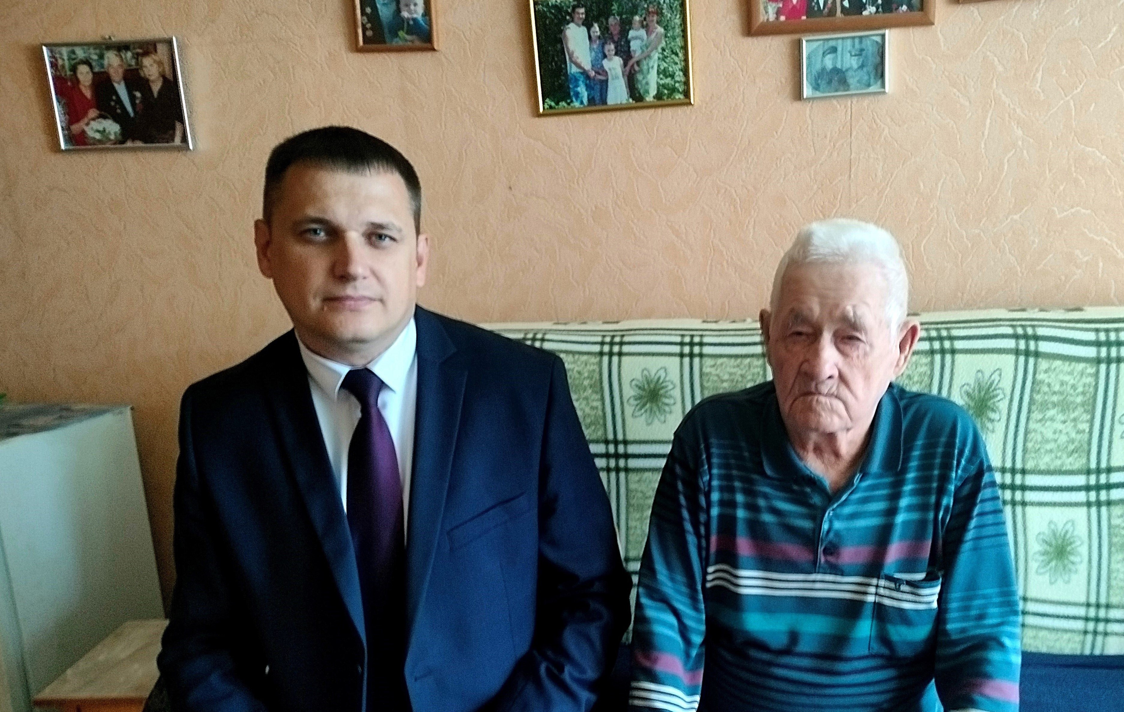 Ветерану Великой Отечественной войны Ивану Леонтьевичу Щанкину из Барнаула сегодня исполняется 99 лет