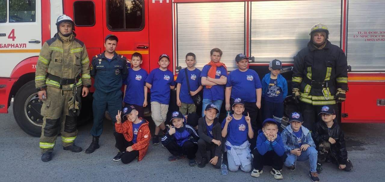 Штабом по делам ГОЧС Ленинского района проводится работа по профилактике пожарной безопасности среди детей