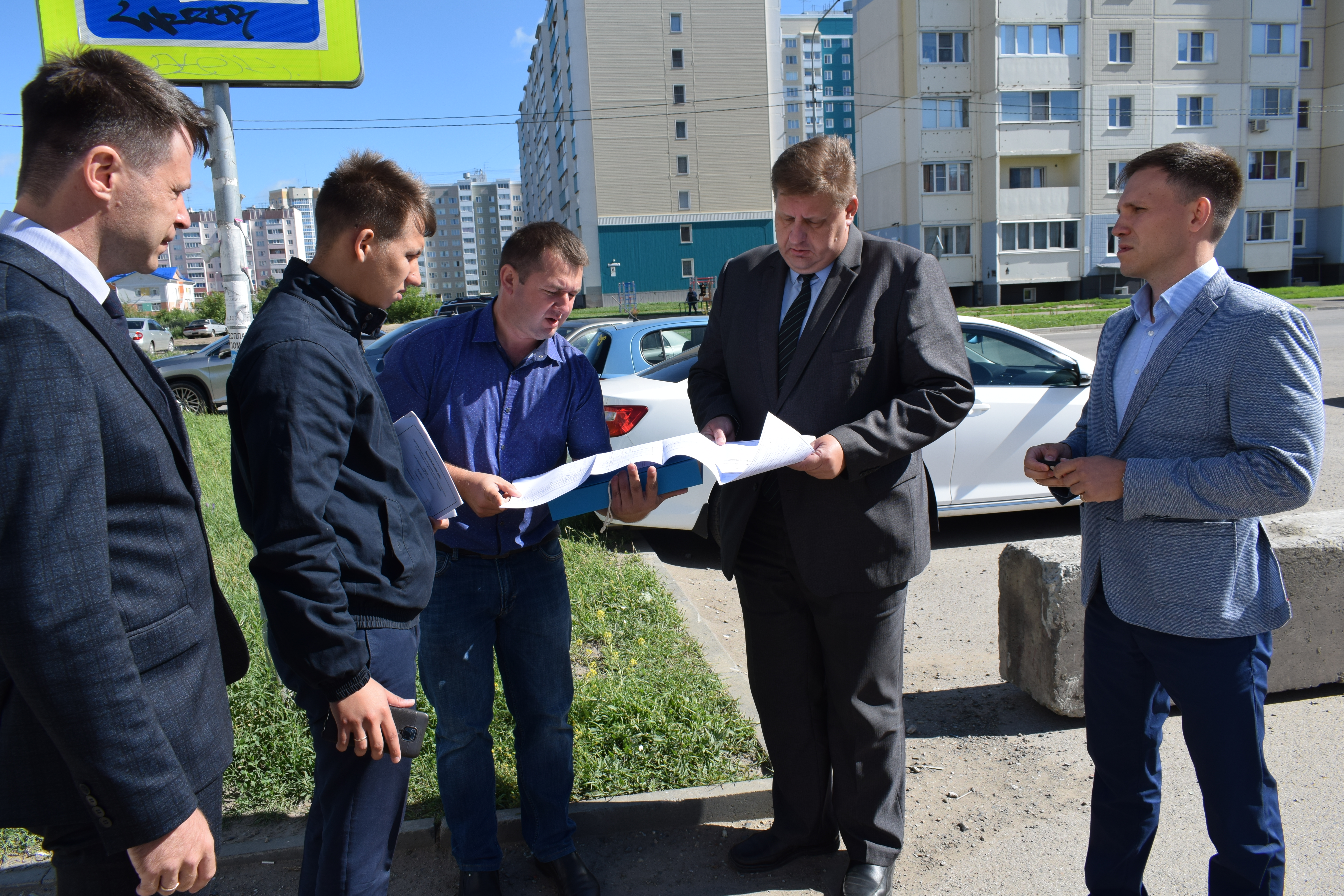 На проспекте Энергетиков в Барнауле приступили к строительству дороги