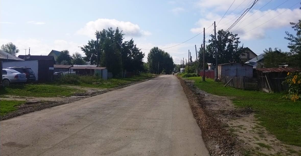 В Центральном районе завершается ремонт сельских и поселковых дорог