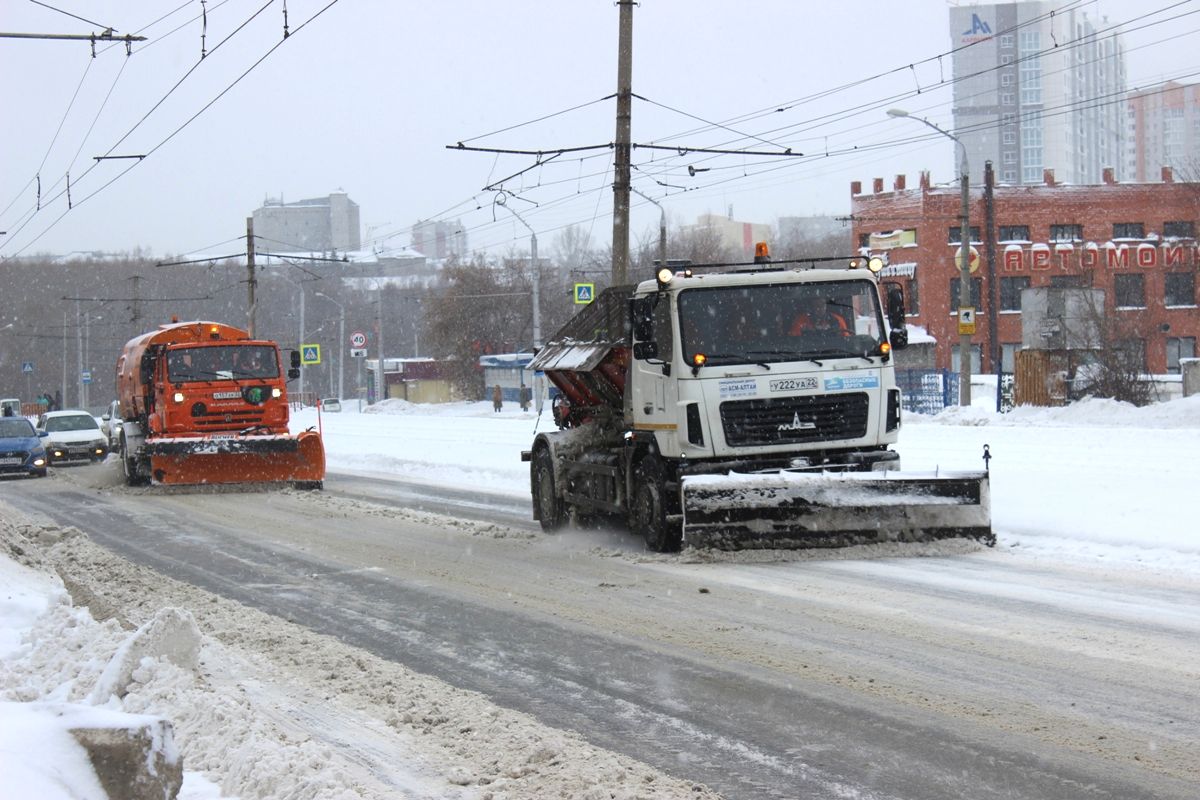 Барнаульцы могут задать вопросы о подготовке дорожных служб к зиме