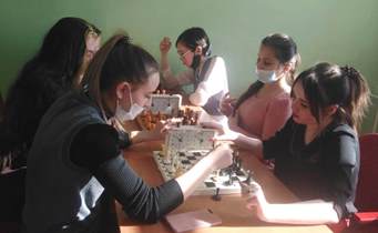 В рамках спартакиады организации высшего и профессионального образования Ленинского района прошёл шахматный турнир 