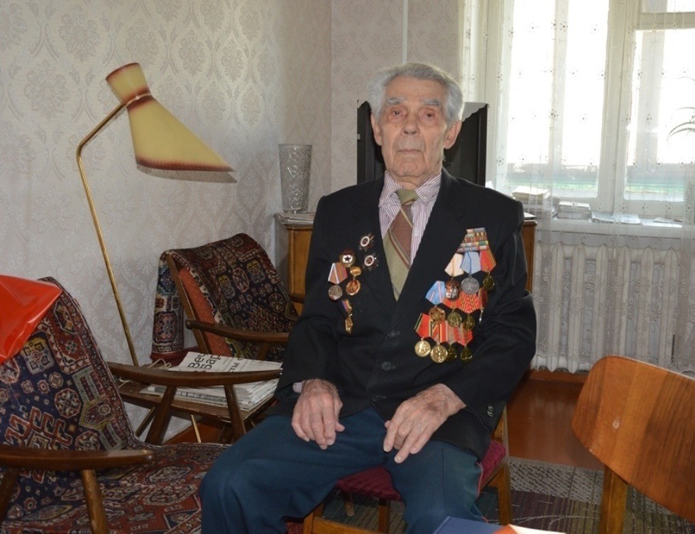 Ветерану Великой Отечественной войны Николаю Банному исполнилось 96 лет