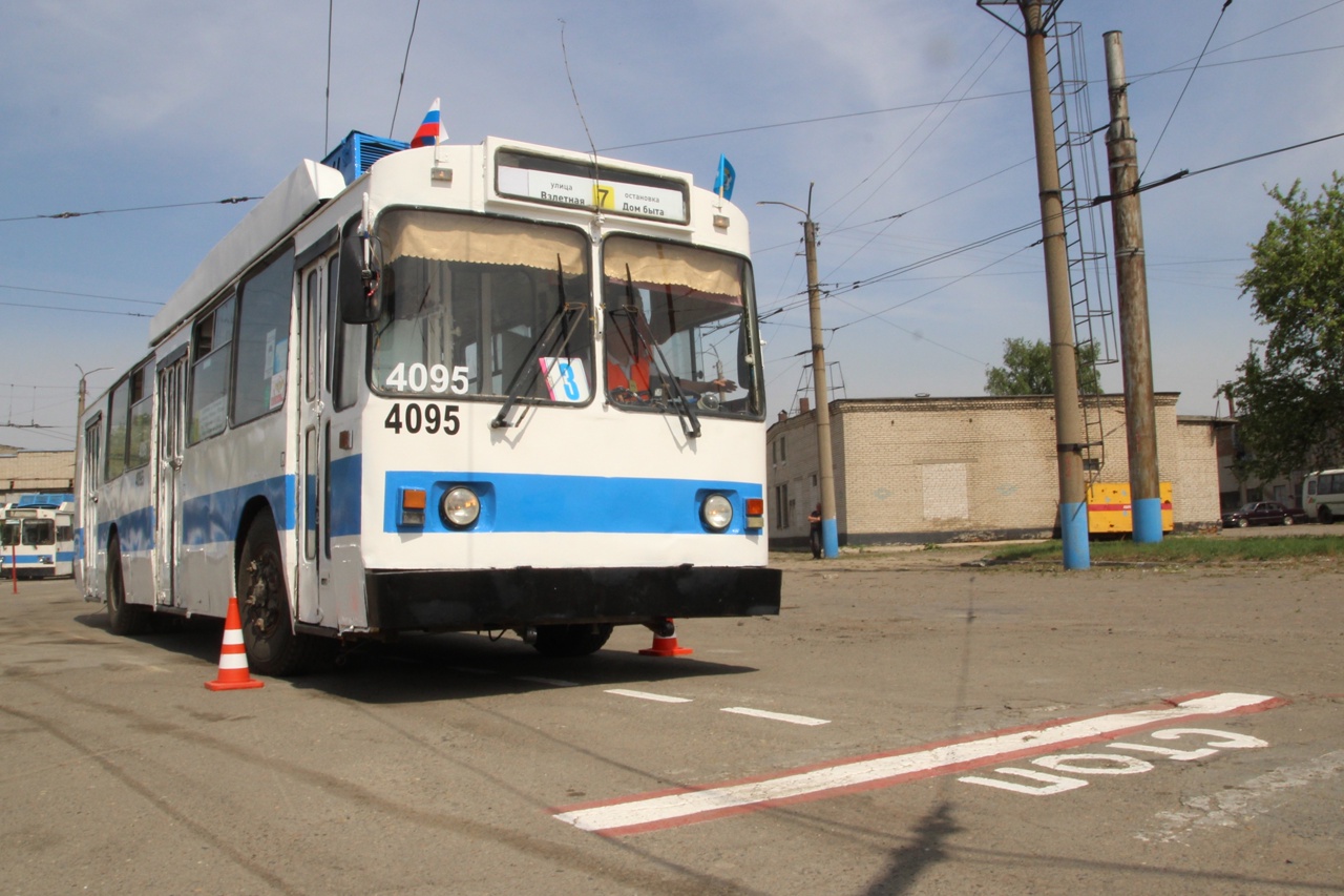 В Барнауле определили лучшего водителя троллейбуса