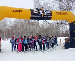 В п.Научный Городок состоялся лыжный забег, посвященный памяти мастера спорта СССР С.А.Сысова 