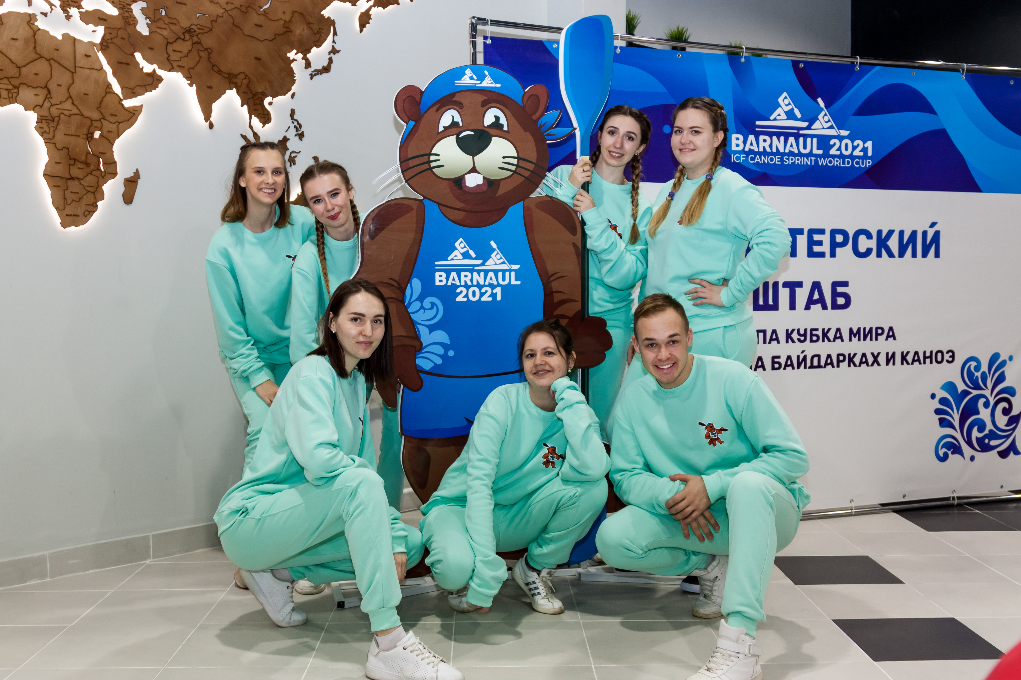 В Барнауле состоялось торжественное открытие волонтерского штаба II Этапа Кубка мира по гребле на байдарках и каноэ