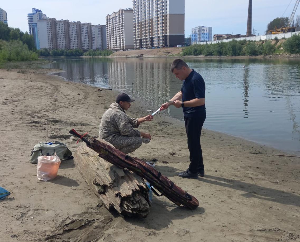 В Центральном районе состоялся рейд по безопасности на водных объектах
