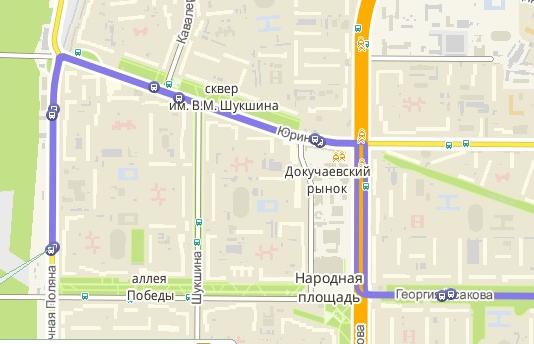 Автобусный маршрут №6 в Барнауле вернут на прежнюю схему движения