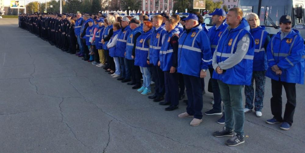 В администрации Железнодорожного района Барнаула подвели итоги работы отряда Народных дружинников