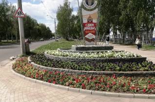 В Ленинском районе приступили к покосу травы и высадке цветочной рассады
