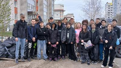 На территории района проведен «чистый четверг»