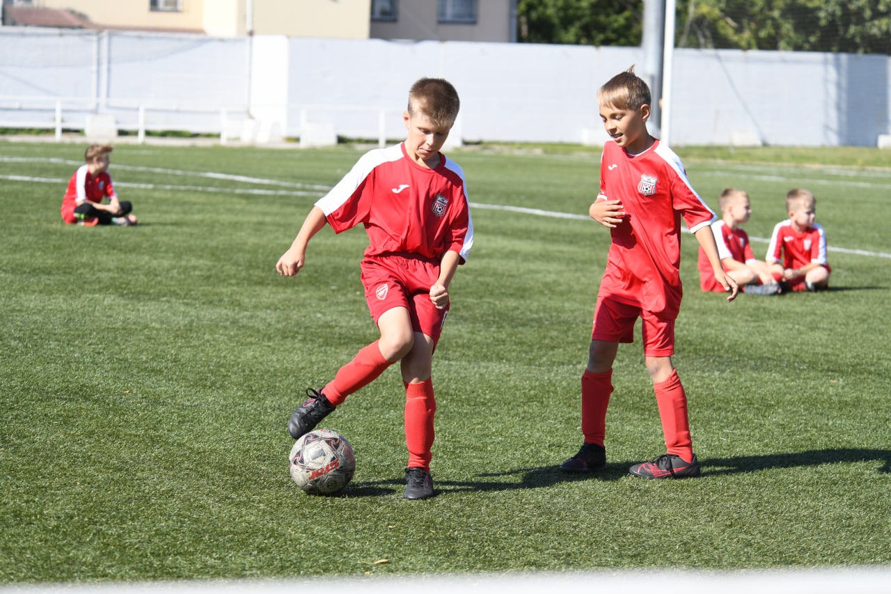 В Барнауле прошёл фестиваль футбола для юных спортсменов
