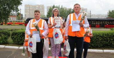 На базе предприятия «Горэлектротранс» г.Барнаула прошел  конкурс на Лучшего водителя трамвая