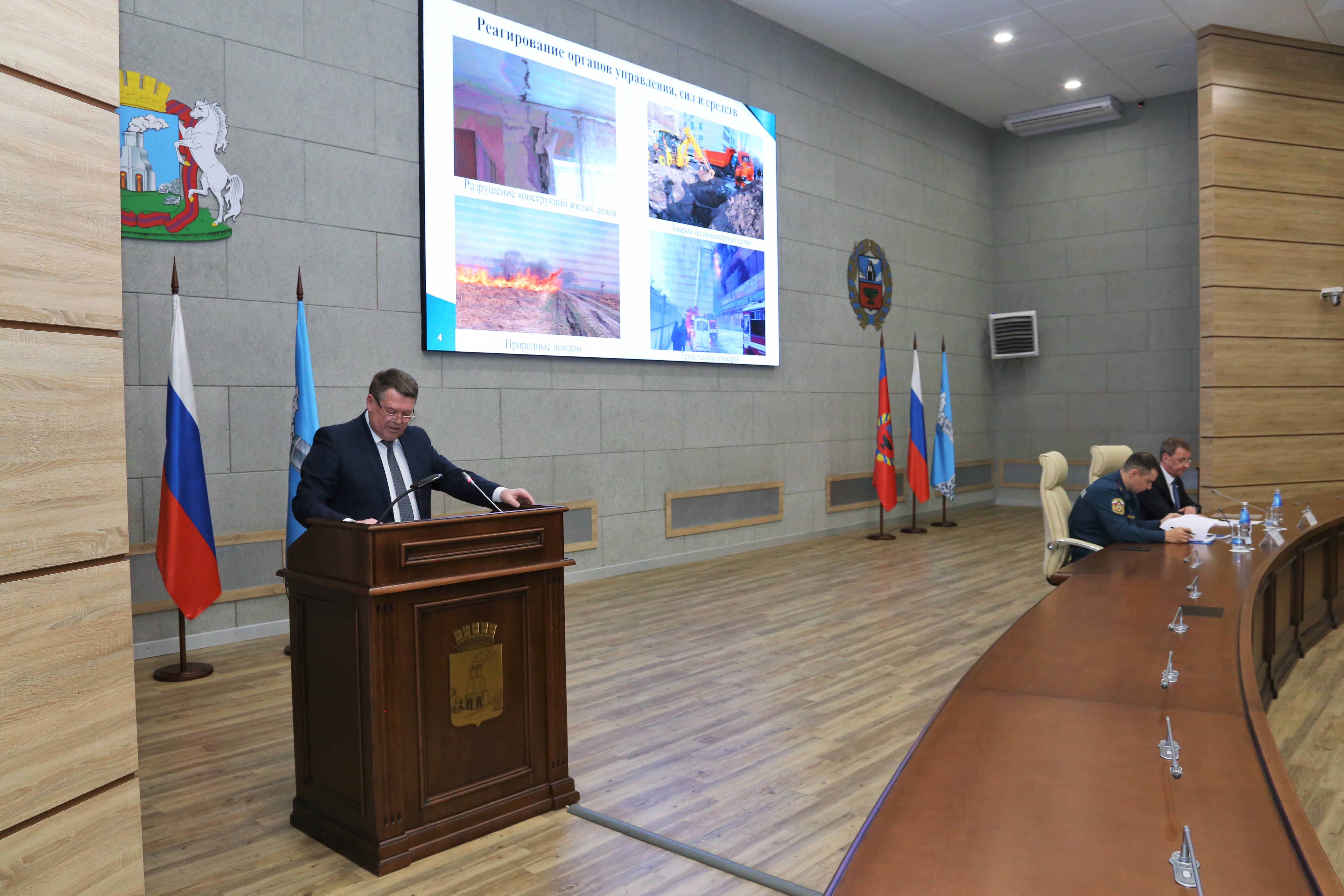 В Барнауле подвели итоги работы городского звена территориальной подсистемы РСЧС в 2022 году