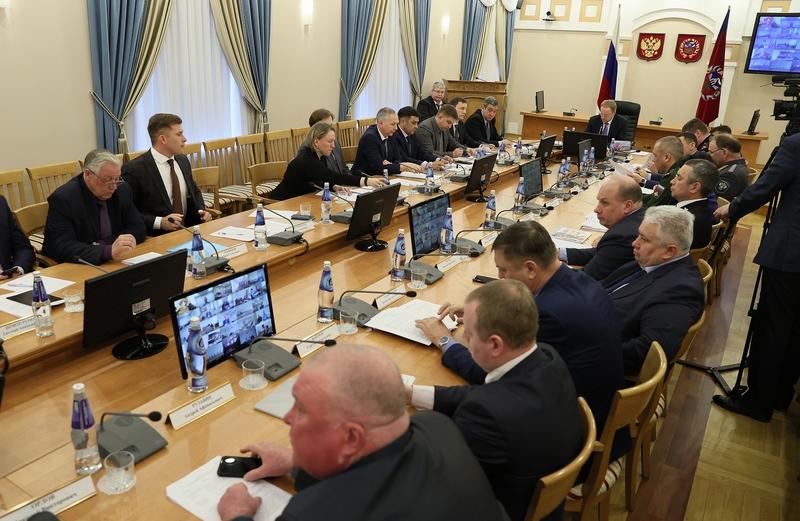Виктор Томенко провел заседание комиссии Алтайского края по обеспечению безопасности дорожного движения